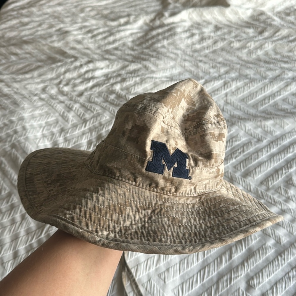 Michigan camo bucket/safari hat